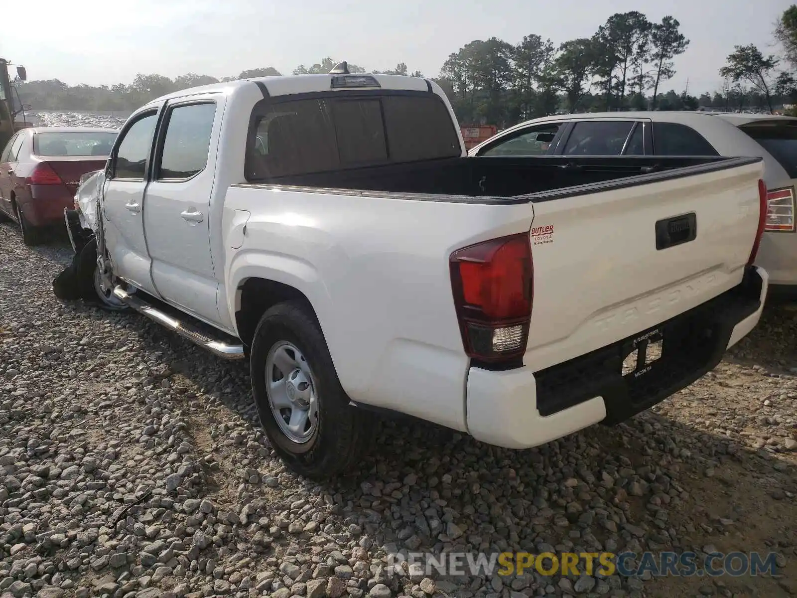 3 Photograph of a damaged car 5TFAX5GN0KX143474 TOYOTA TACOMA 2019