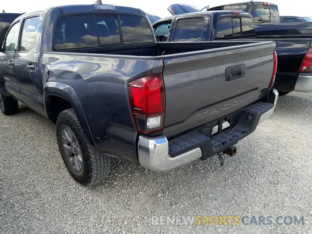 3 Photograph of a damaged car 5TFAX5GN0KX144205 TOYOTA TACOMA 2019