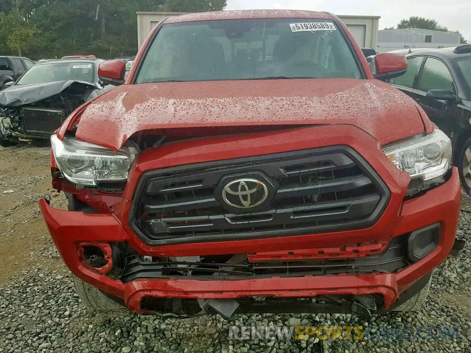 9 Photograph of a damaged car 5TFAX5GN0KX144964 TOYOTA TACOMA 2019