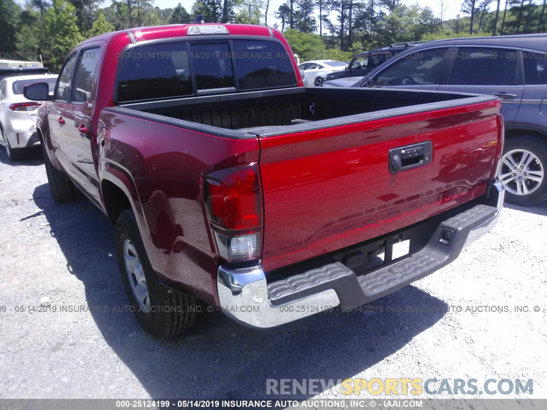 3 Photograph of a damaged car 5TFAX5GN0KX147184 TOYOTA TACOMA 2019