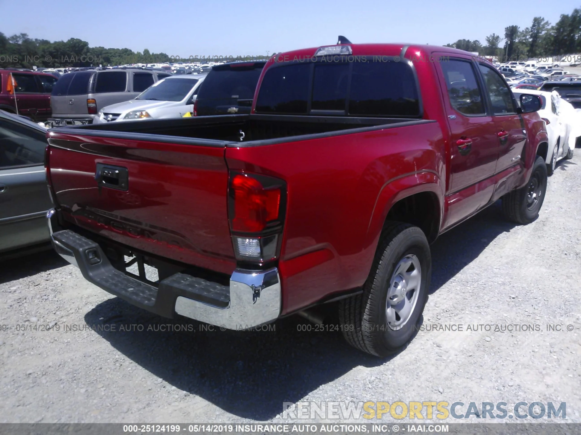 4 Photograph of a damaged car 5TFAX5GN0KX147184 TOYOTA TACOMA 2019