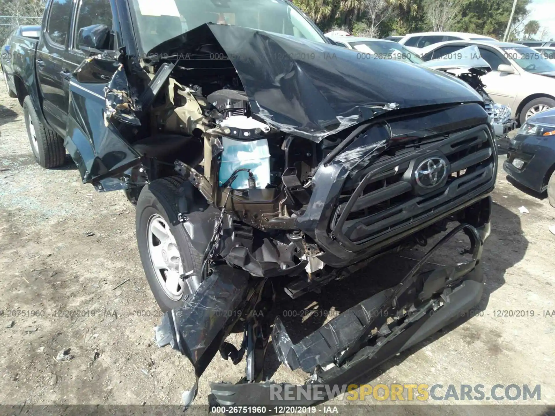 6 Photograph of a damaged car 5TFAX5GN0KX147279 TOYOTA TACOMA 2019