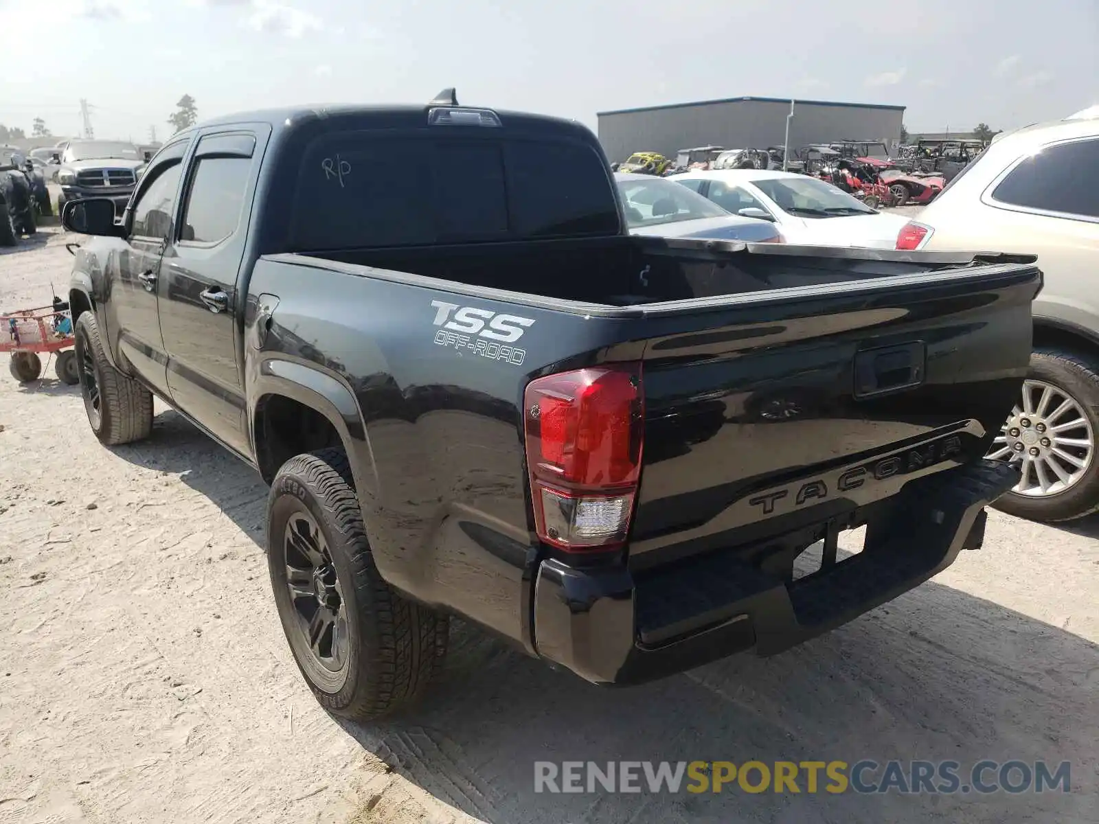 3 Photograph of a damaged car 5TFAX5GN0KX149758 TOYOTA TACOMA 2019