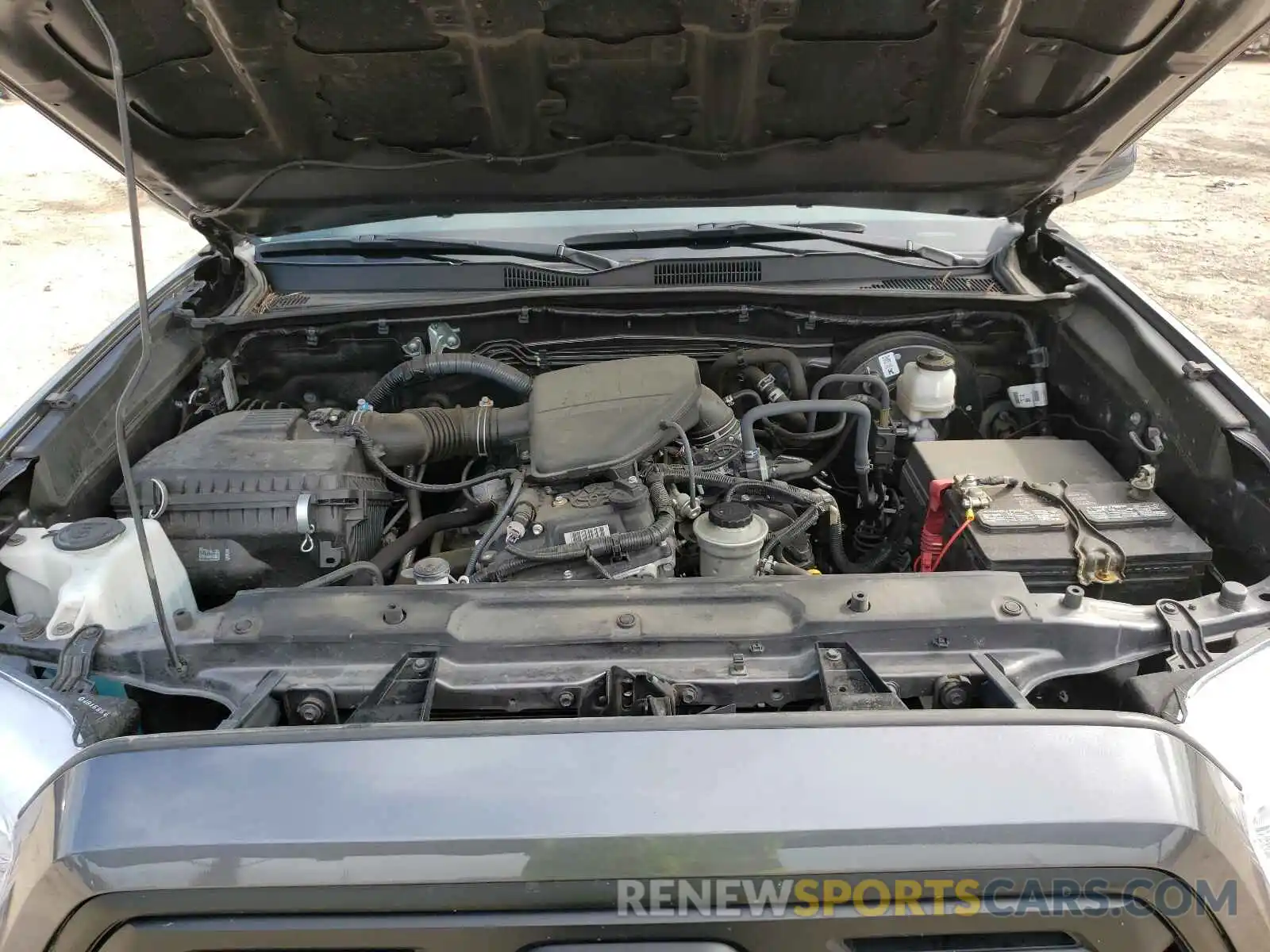 7 Photograph of a damaged car 5TFAX5GN0KX151820 TOYOTA TACOMA 2019