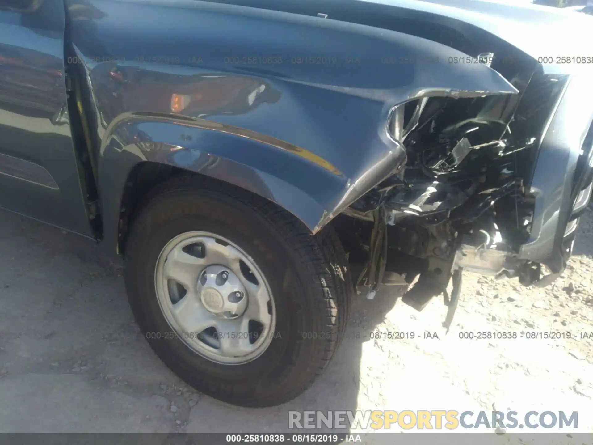 6 Photograph of a damaged car 5TFAX5GN0KX154460 TOYOTA TACOMA 2019