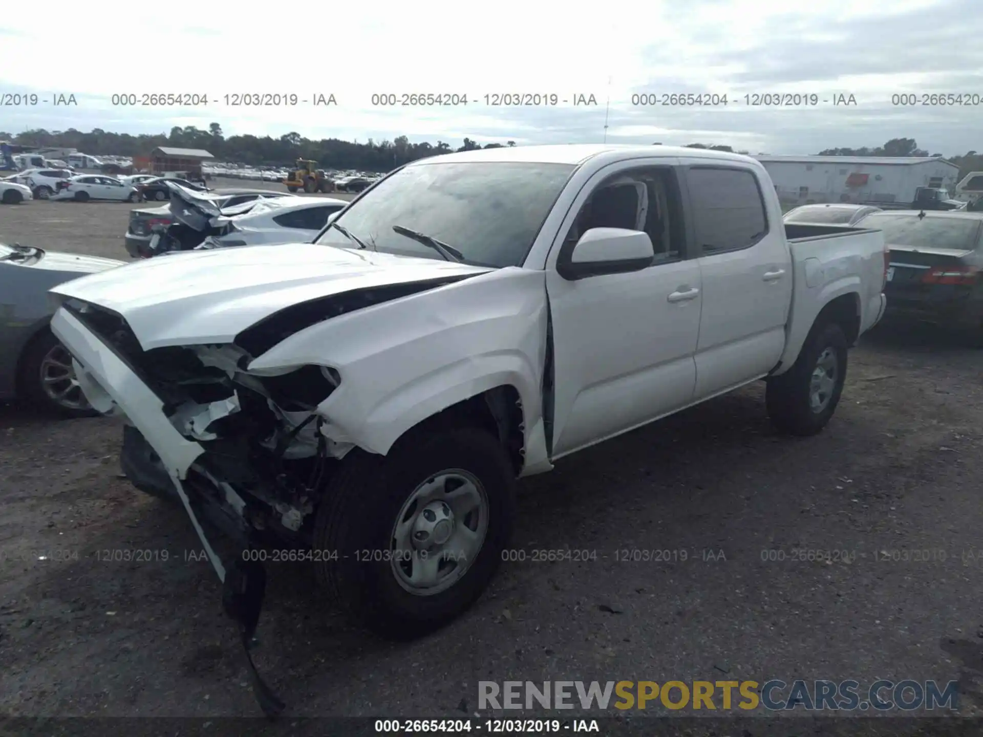 2 Фотография поврежденного автомобиля 5TFAX5GN0KX159027 TOYOTA TACOMA 2019