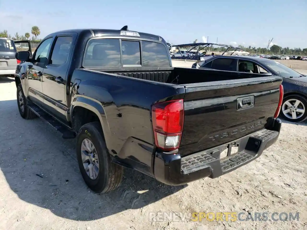 3 Photograph of a damaged car 5TFAX5GN0KX159156 TOYOTA TACOMA 2019