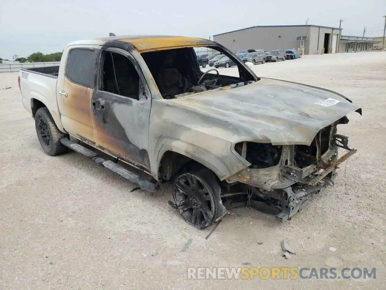 1 Photograph of a damaged car 5TFAX5GN0KX160050 TOYOTA TACOMA 2019