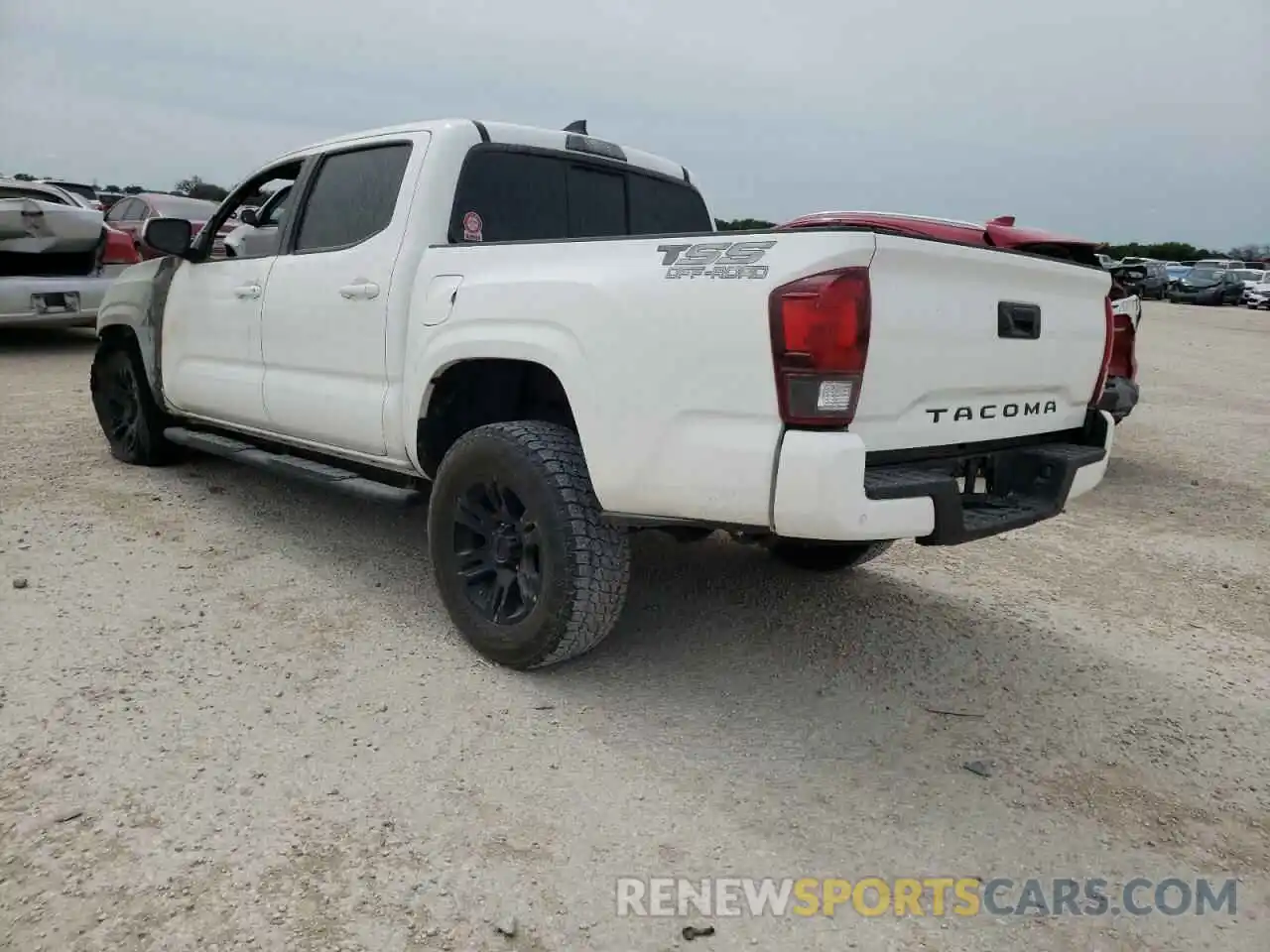 3 Photograph of a damaged car 5TFAX5GN0KX160050 TOYOTA TACOMA 2019