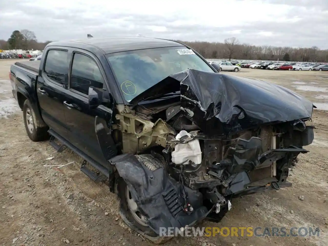 1 Фотография поврежденного автомобиля 5TFAX5GN0KX164843 TOYOTA TACOMA 2019