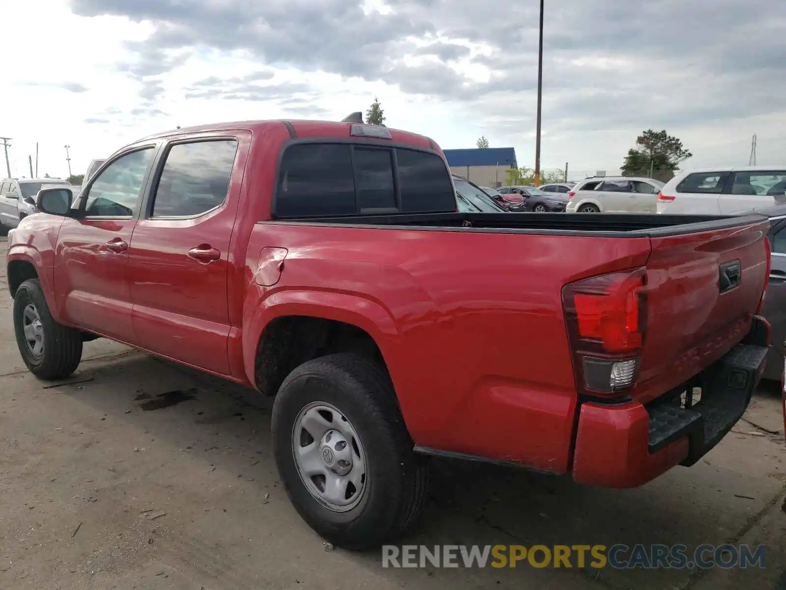 3 Photograph of a damaged car 5TFAX5GN1KX133133 TOYOTA TACOMA 2019