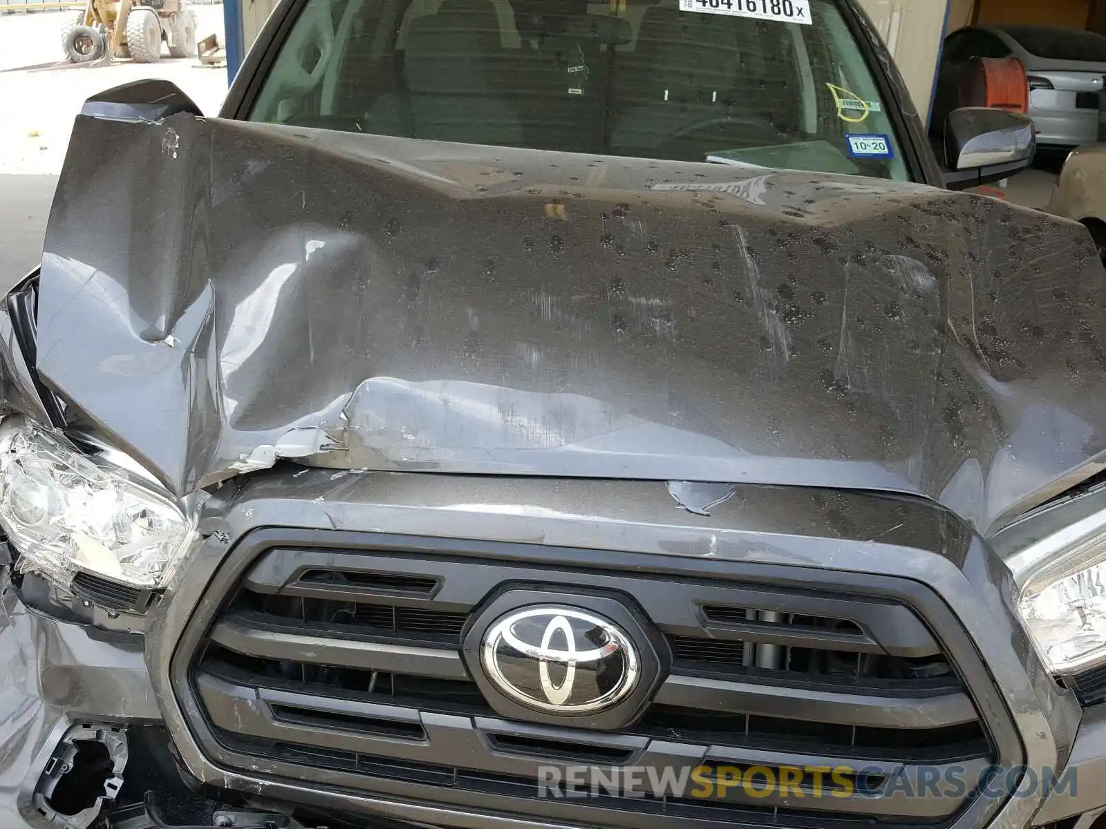 7 Photograph of a damaged car 5TFAX5GN1KX133892 TOYOTA TACOMA 2019