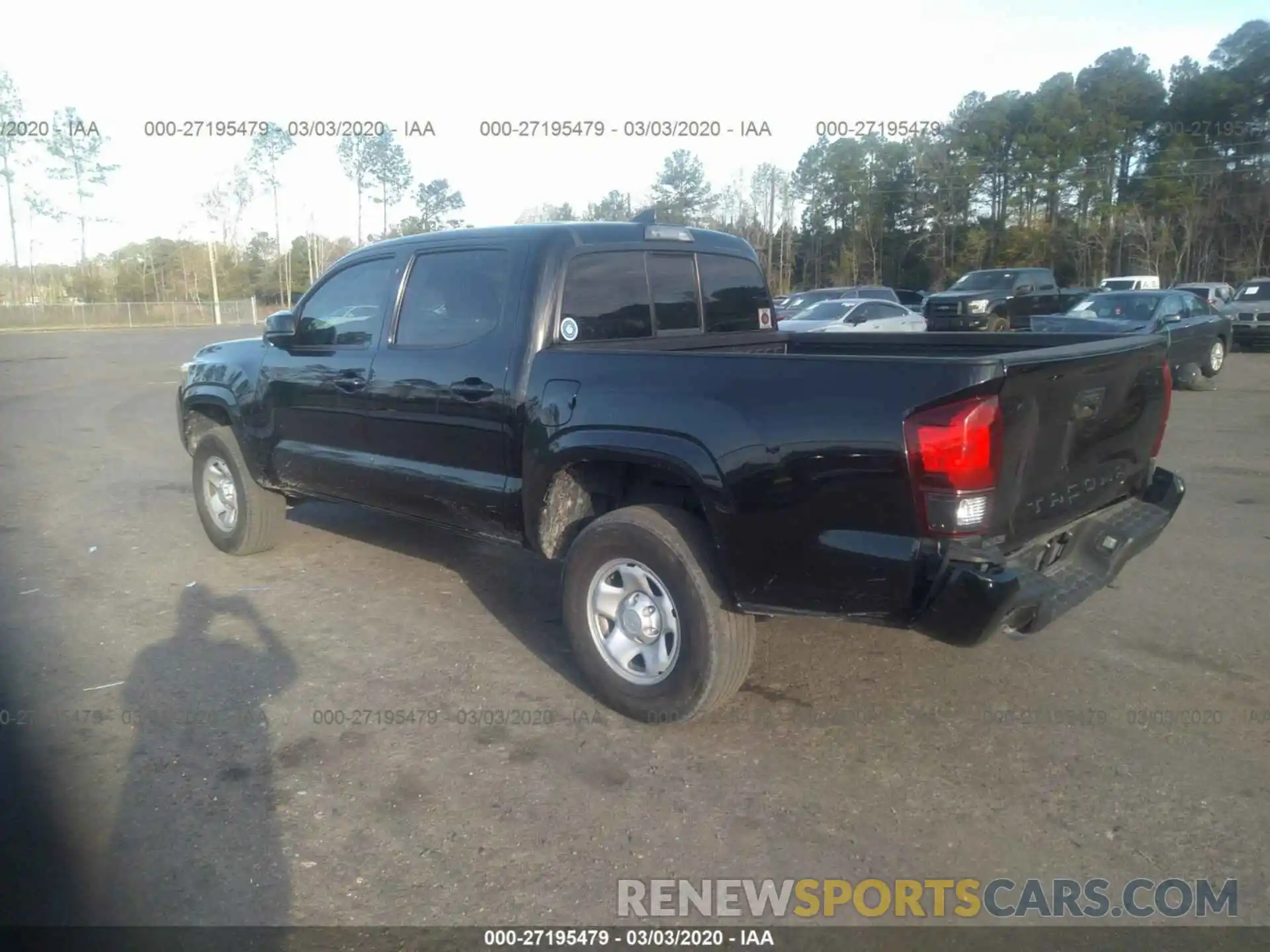 3 Photograph of a damaged car 5TFAX5GN1KX134539 TOYOTA TACOMA 2019