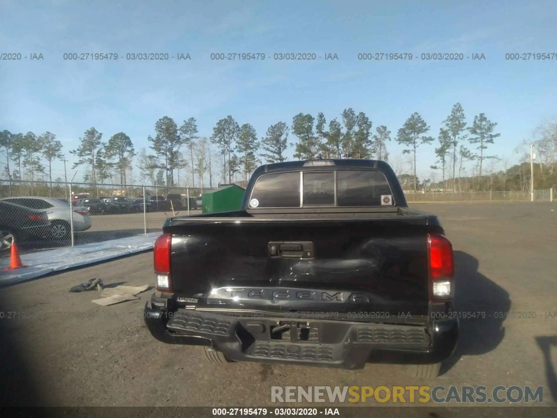 6 Photograph of a damaged car 5TFAX5GN1KX134539 TOYOTA TACOMA 2019