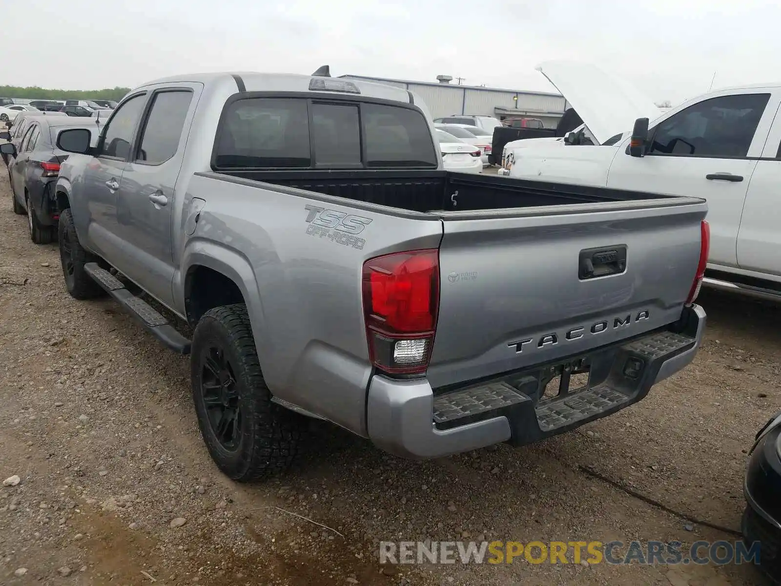 3 Photograph of a damaged car 5TFAX5GN1KX134847 TOYOTA TACOMA 2019