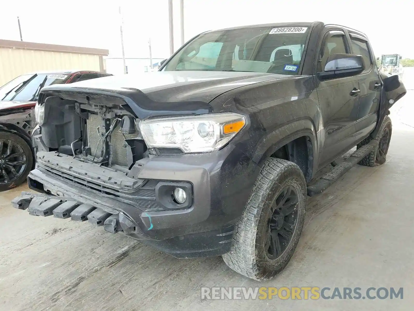 2 Photograph of a damaged car 5TFAX5GN1KX137814 TOYOTA TACOMA 2019