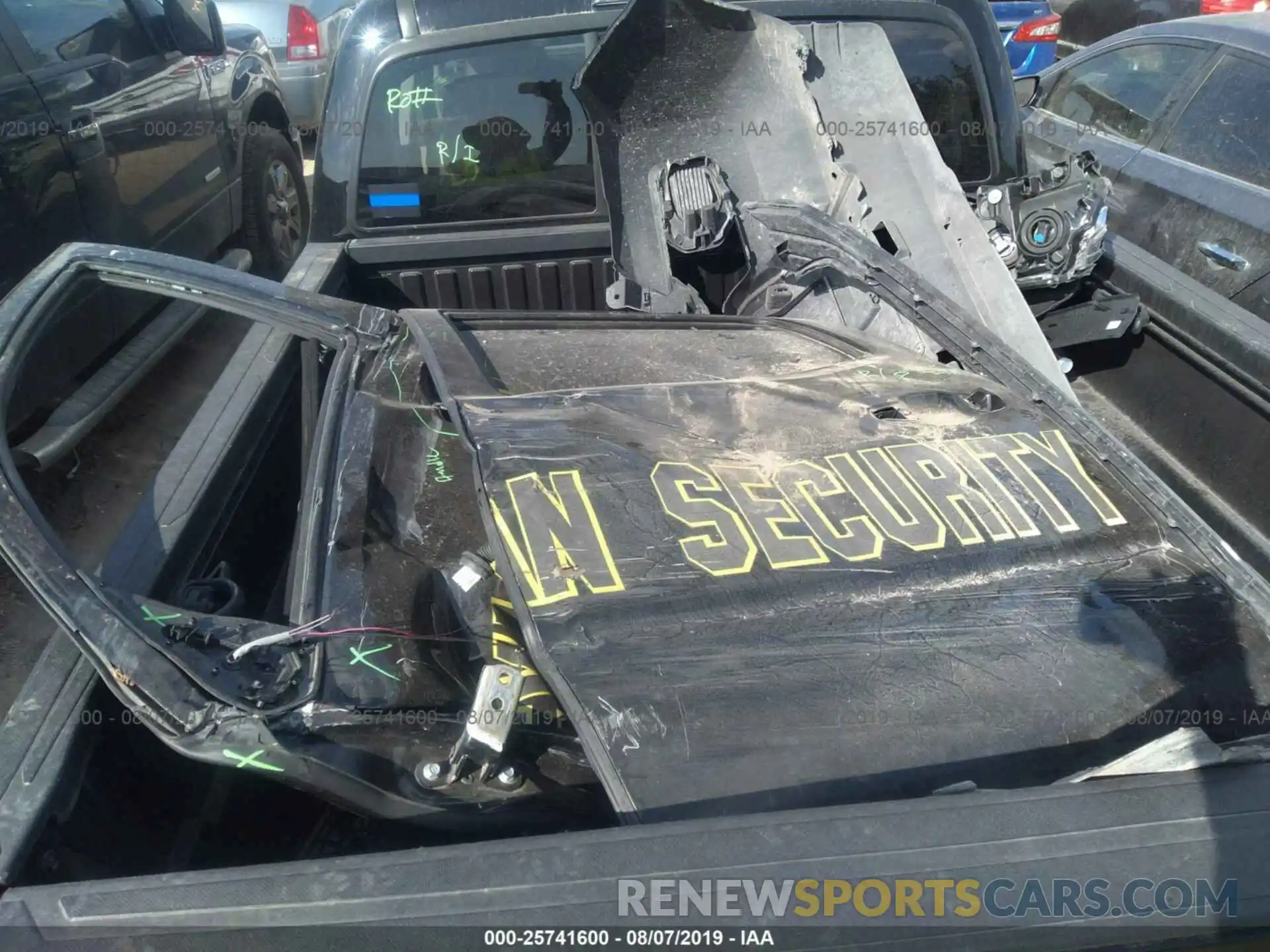 6 Photograph of a damaged car 5TFAX5GN1KX138669 TOYOTA TACOMA 2019