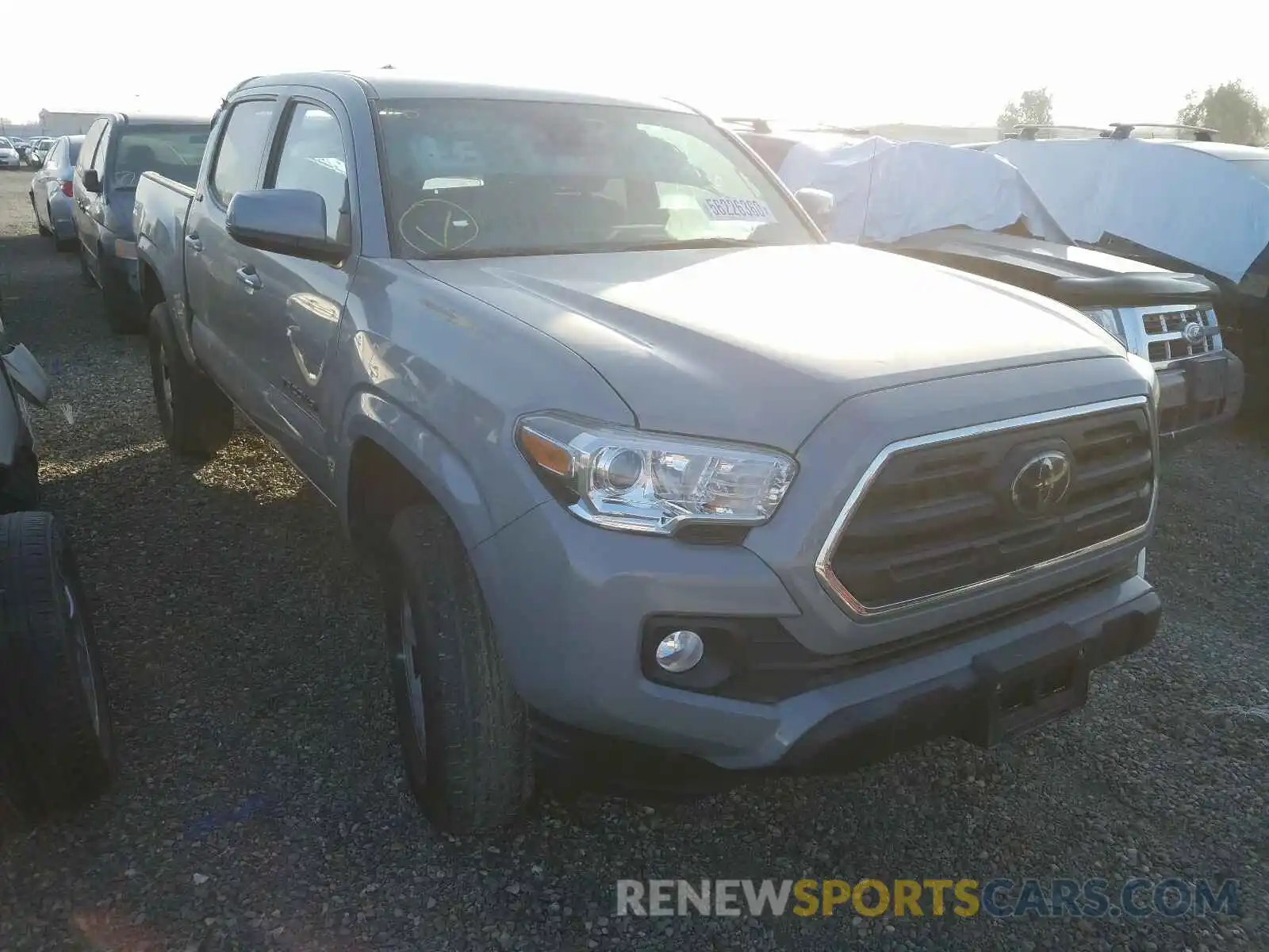 1 Photograph of a damaged car 5TFAX5GN1KX142222 TOYOTA TACOMA 2019