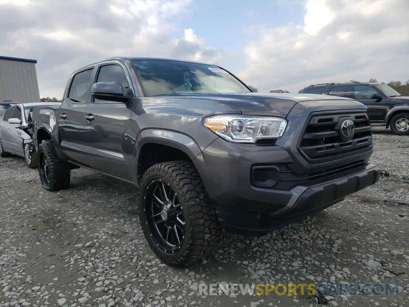 1 Photograph of a damaged car 5TFAX5GN1KX142706 TOYOTA TACOMA 2019