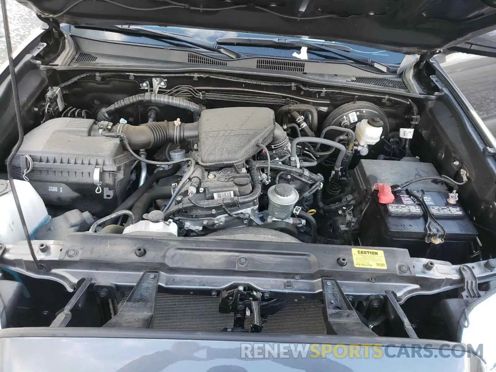 7 Photograph of a damaged car 5TFAX5GN1KX142706 TOYOTA TACOMA 2019