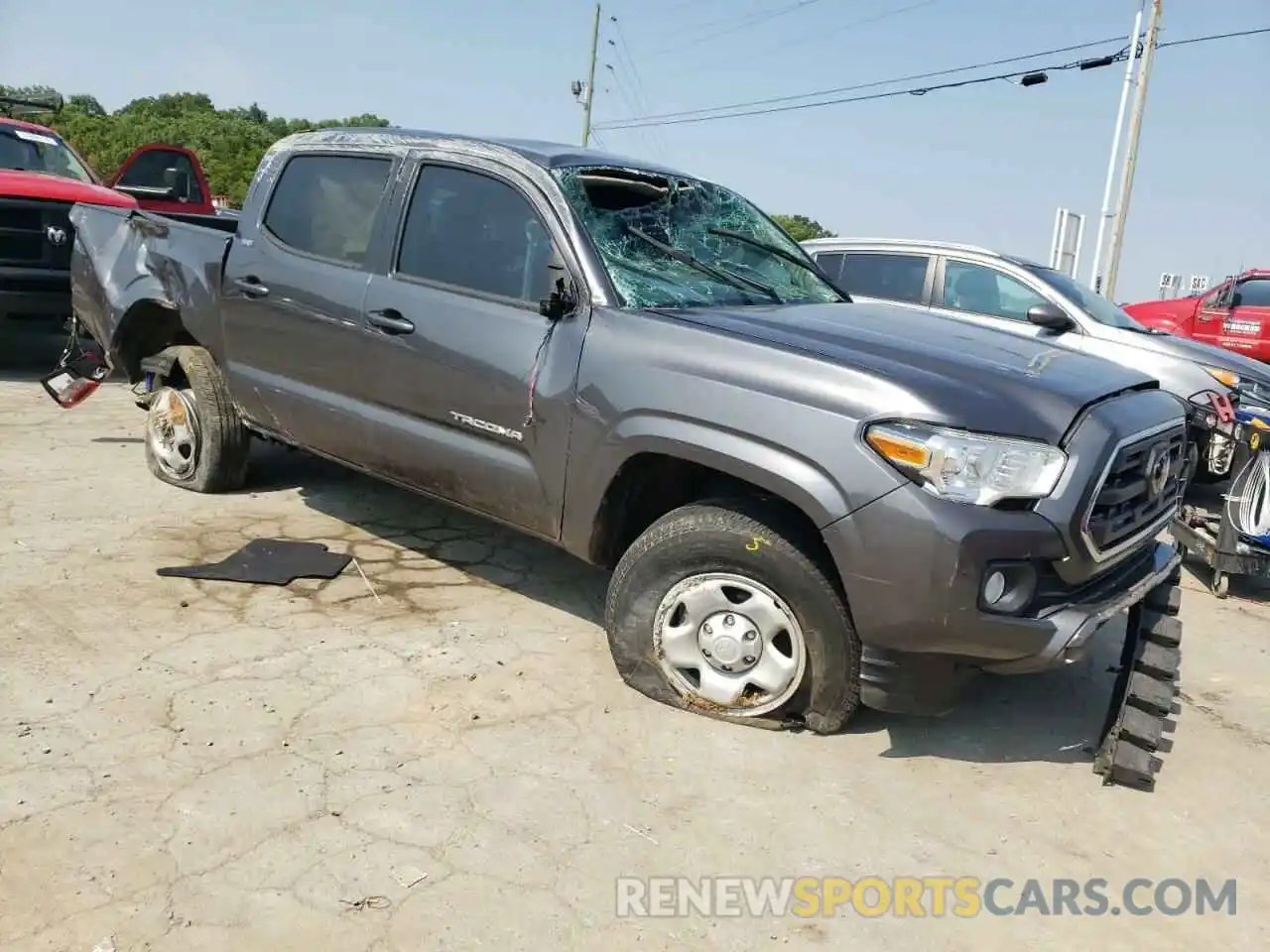 9 Photograph of a damaged car 5TFAX5GN1KX144195 TOYOTA TACOMA 2019