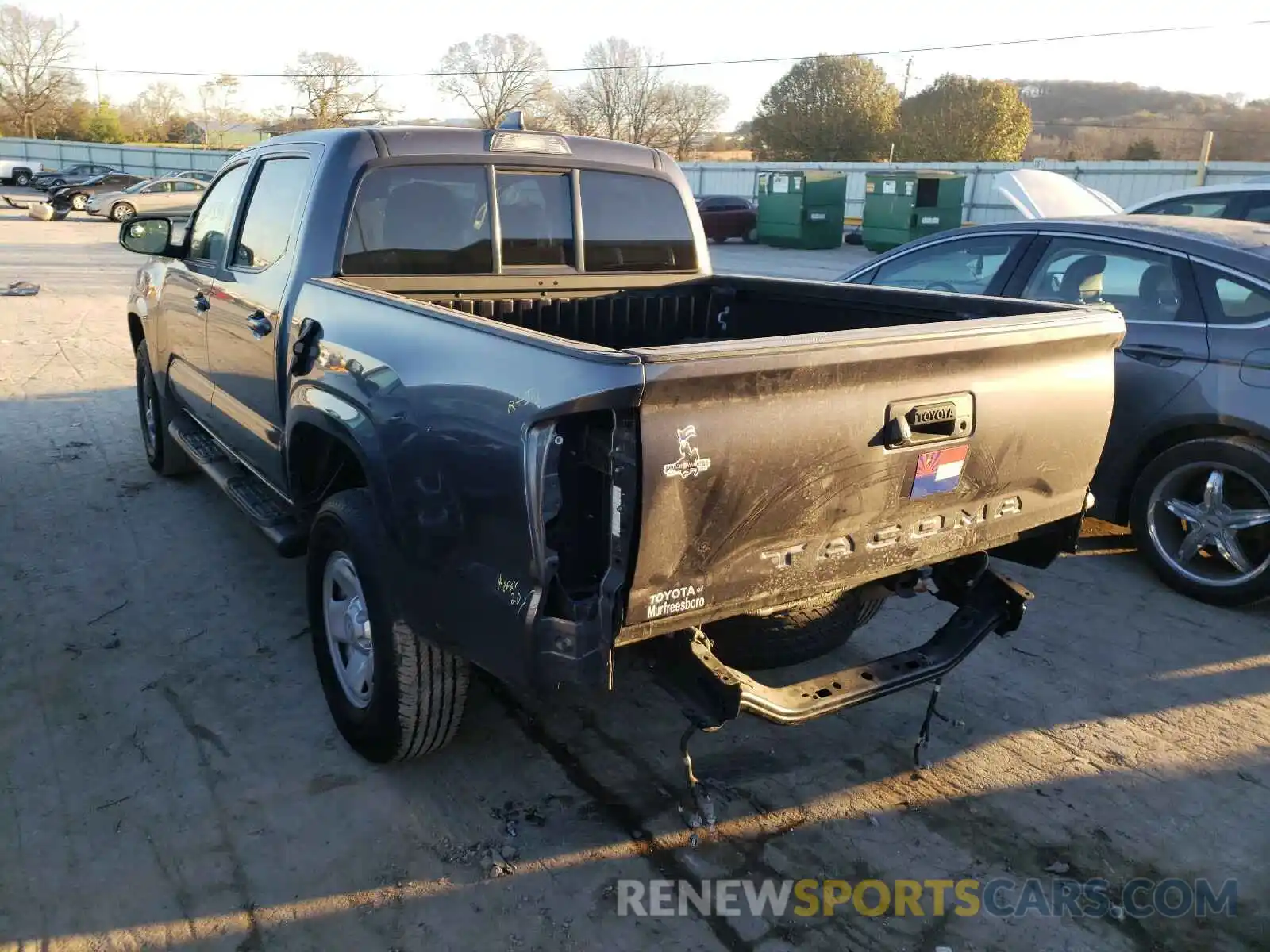 3 Photograph of a damaged car 5TFAX5GN1KX147310 TOYOTA TACOMA 2019