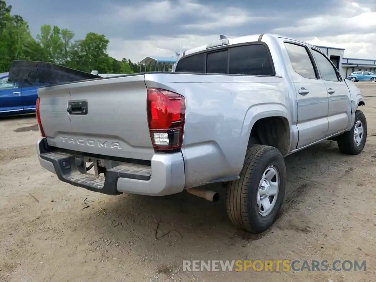 3 Photograph of a damaged car 5TFAX5GN1KX147694 TOYOTA TACOMA 2019