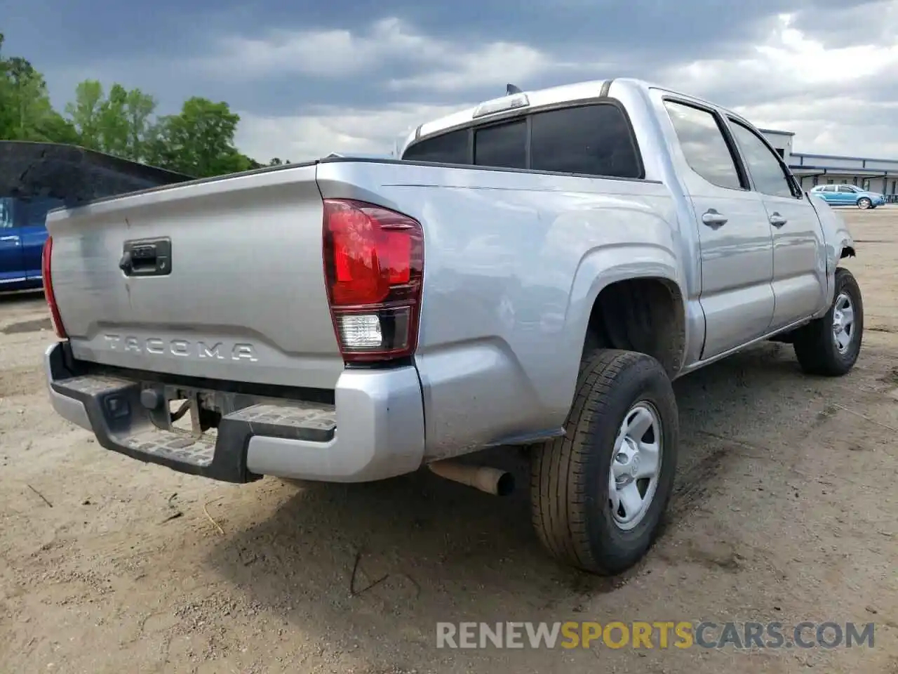 4 Photograph of a damaged car 5TFAX5GN1KX147694 TOYOTA TACOMA 2019