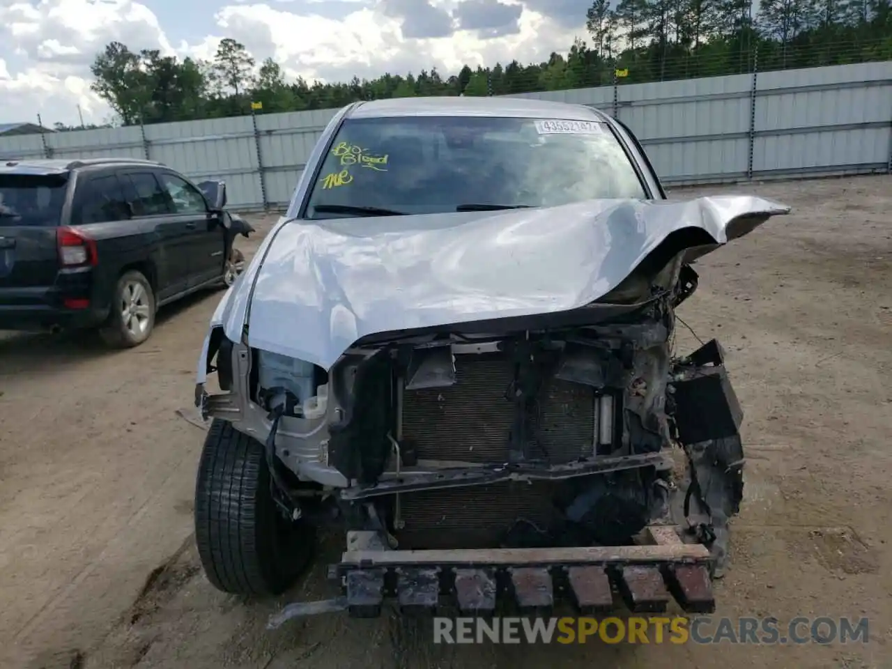 9 Photograph of a damaged car 5TFAX5GN1KX147694 TOYOTA TACOMA 2019