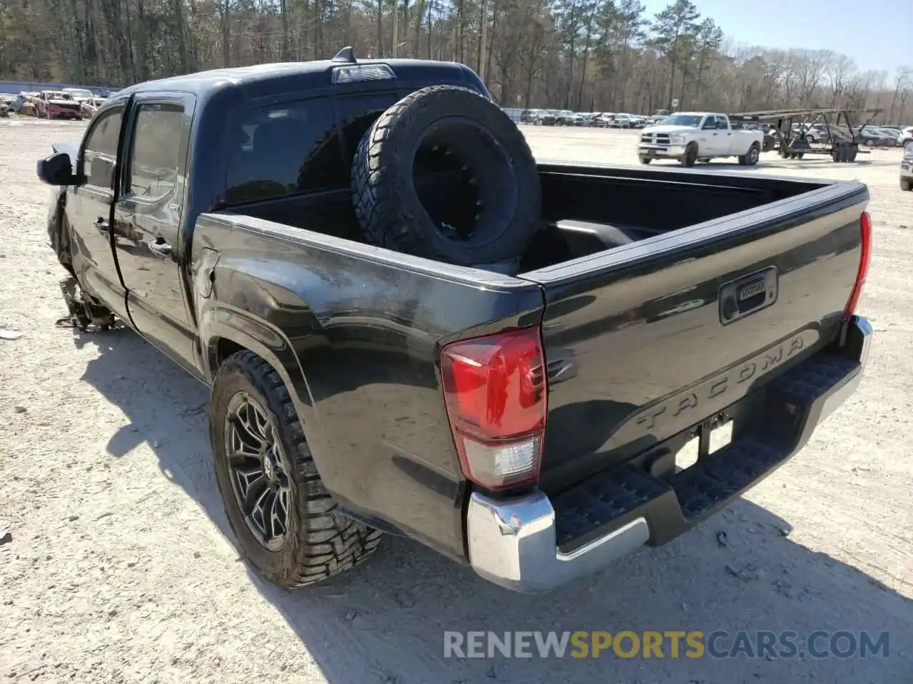 3 Photograph of a damaged car 5TFAX5GN1KX148375 TOYOTA TACOMA 2019