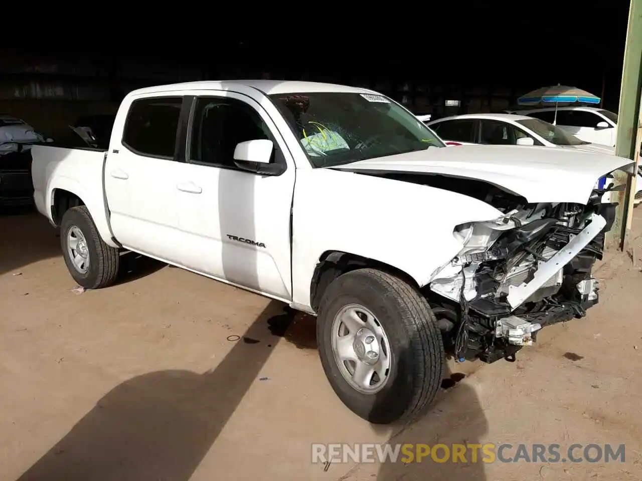 1 Photograph of a damaged car 5TFAX5GN1KX150417 TOYOTA TACOMA 2019