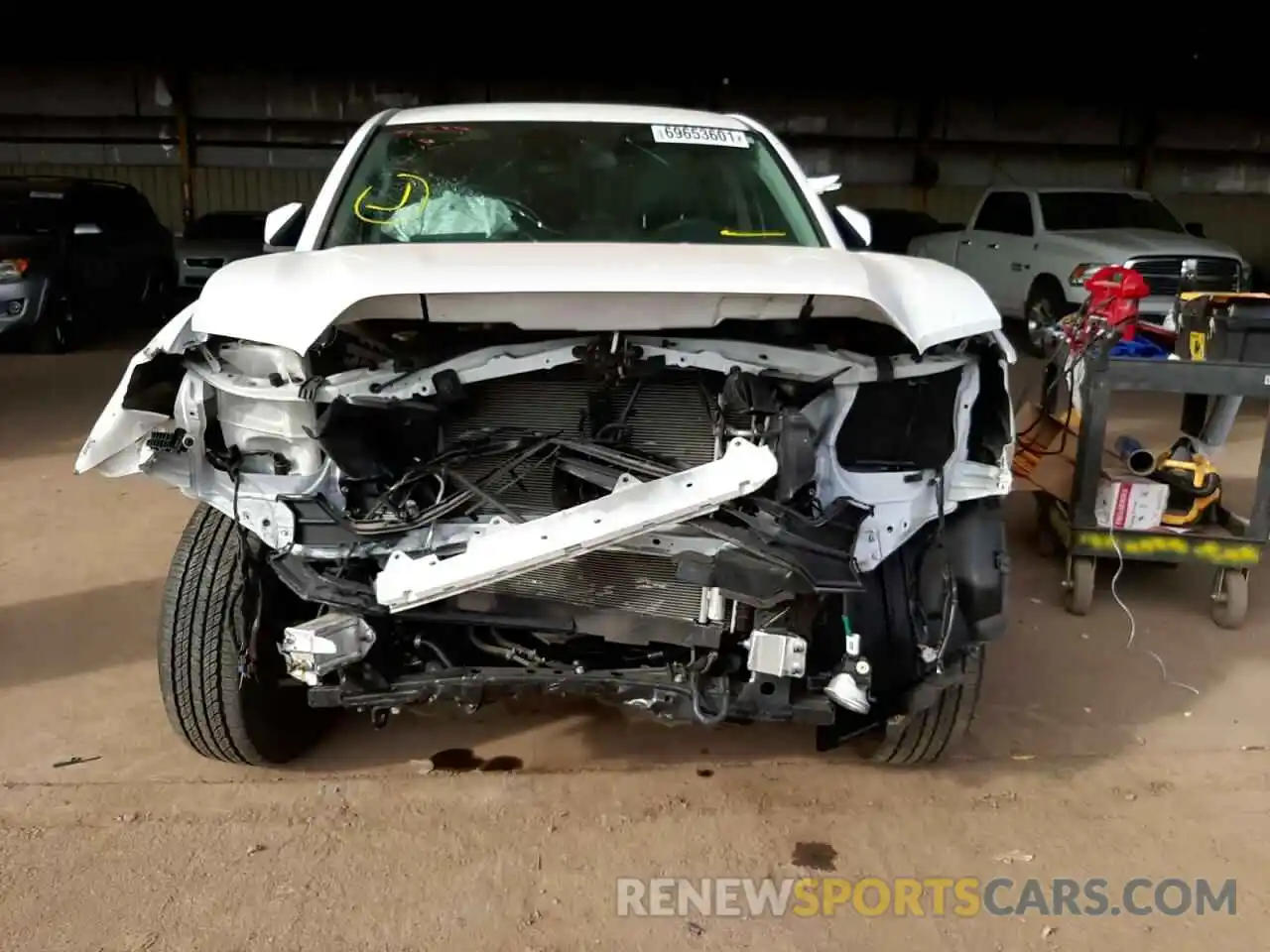 9 Photograph of a damaged car 5TFAX5GN1KX150417 TOYOTA TACOMA 2019