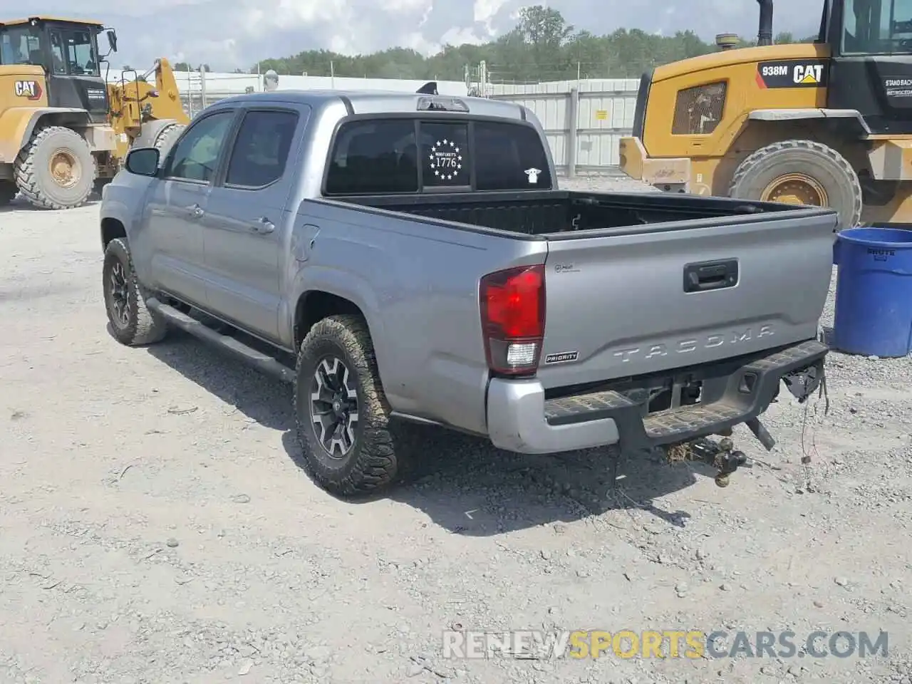 3 Photograph of a damaged car 5TFAX5GN1KX150756 TOYOTA TACOMA 2019