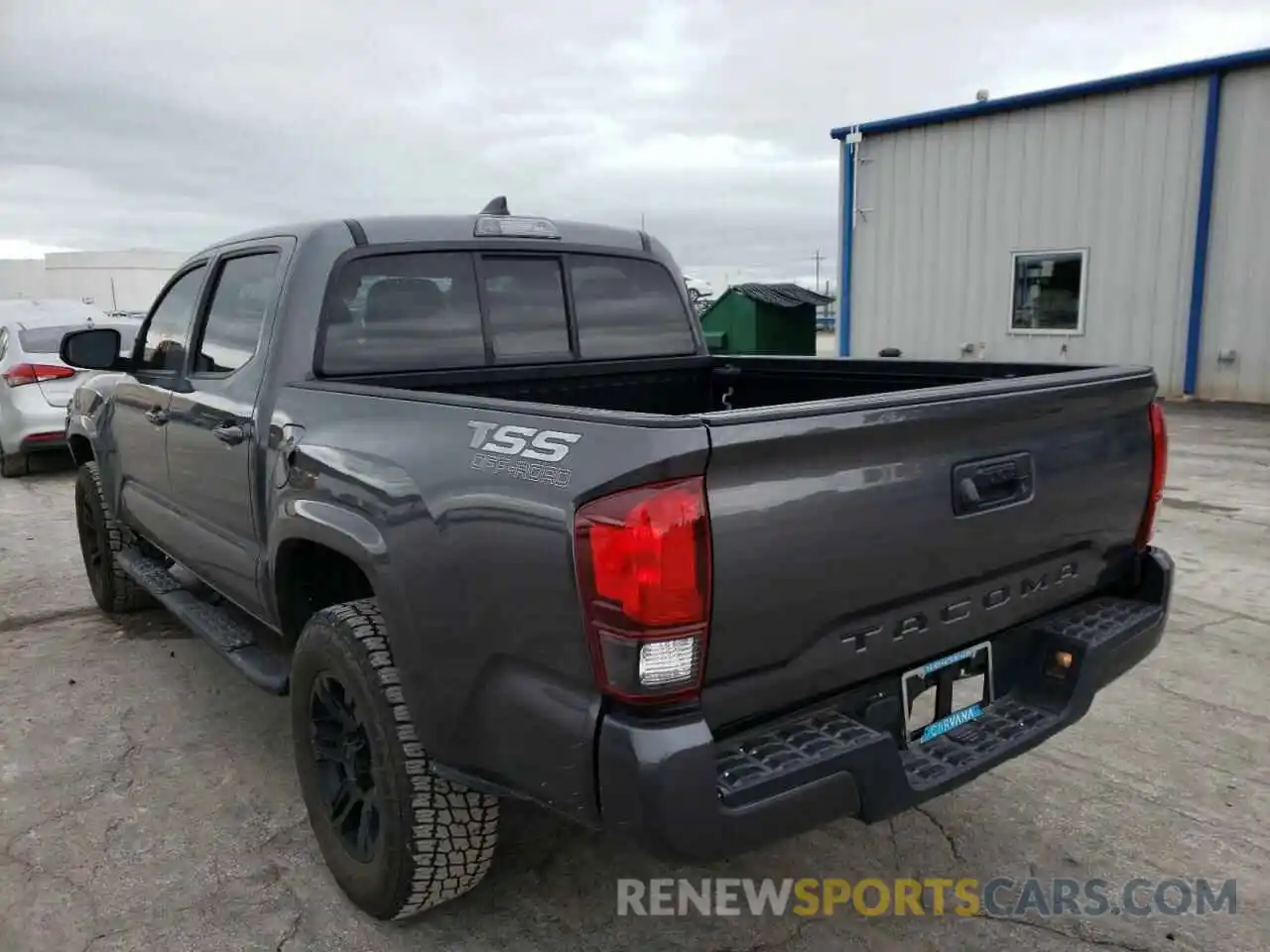 3 Photograph of a damaged car 5TFAX5GN1KX153222 TOYOTA TACOMA 2019