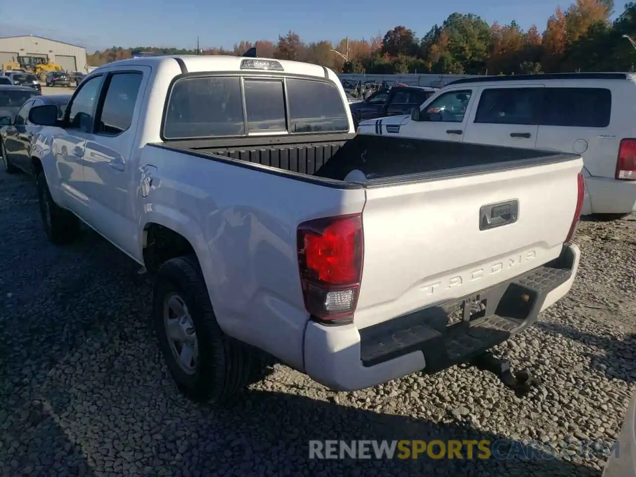 3 Photograph of a damaged car 5TFAX5GN1KX156718 TOYOTA TACOMA 2019