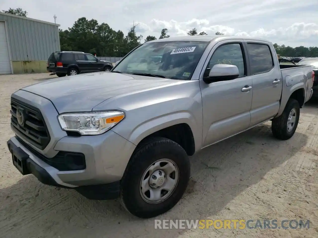 2 Photograph of a damaged car 5TFAX5GN1KX158680 TOYOTA TACOMA 2019