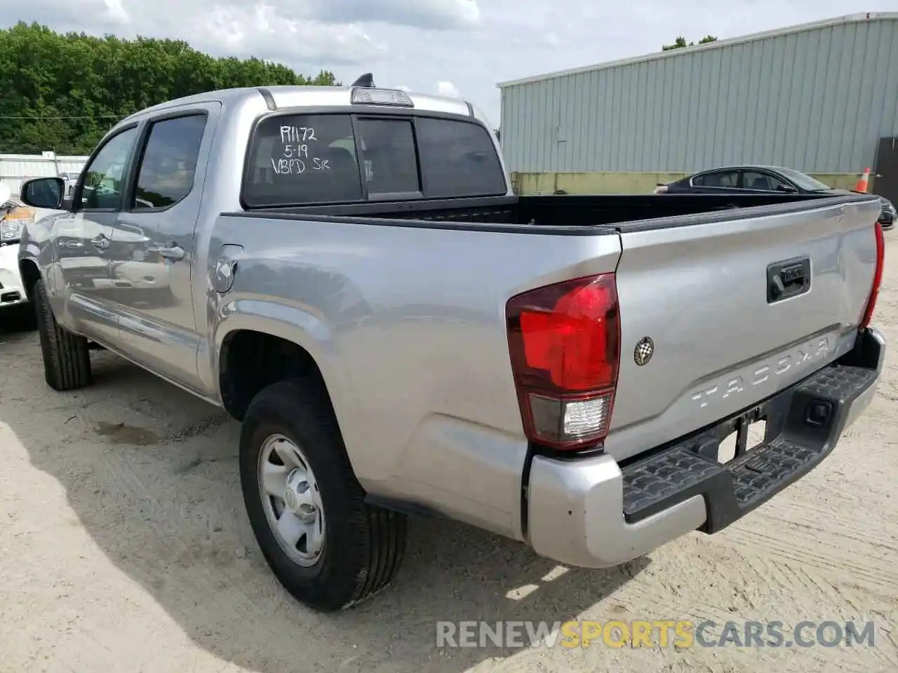 3 Photograph of a damaged car 5TFAX5GN1KX158680 TOYOTA TACOMA 2019