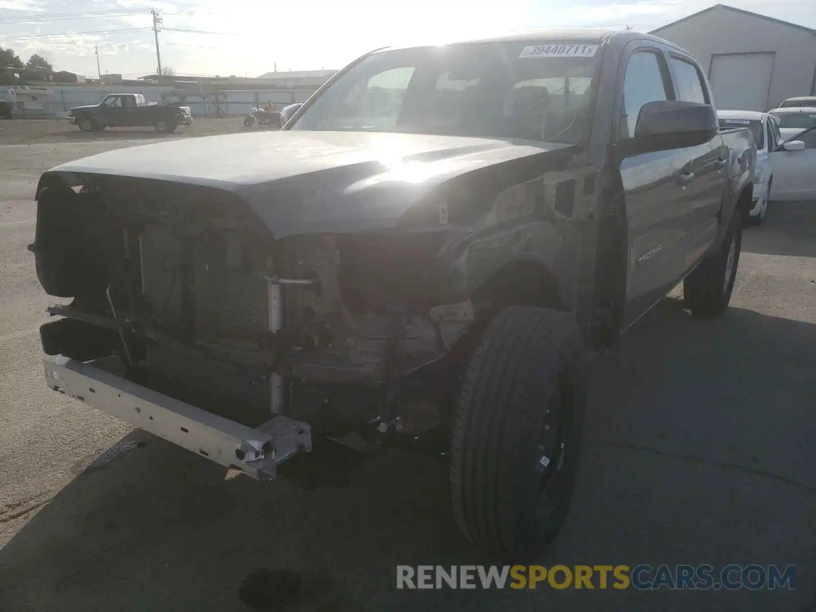 2 Photograph of a damaged car 5TFAX5GN1KX159263 TOYOTA TACOMA 2019