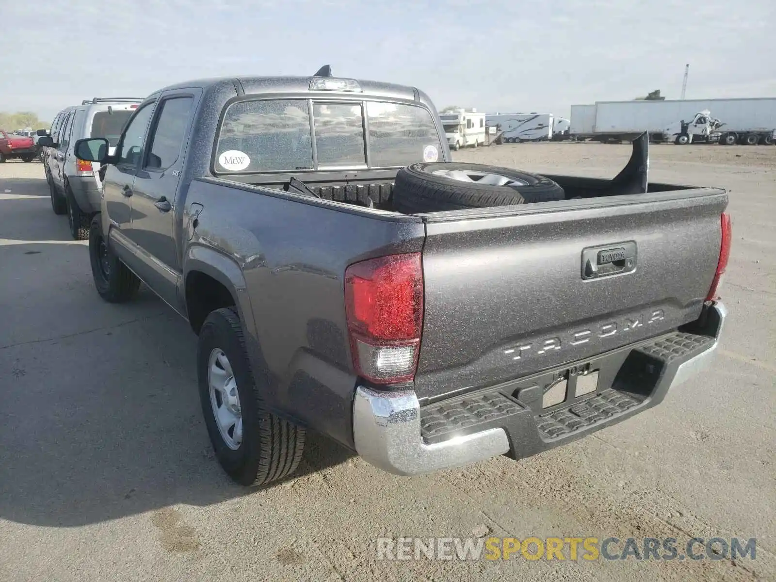 3 Photograph of a damaged car 5TFAX5GN1KX159263 TOYOTA TACOMA 2019