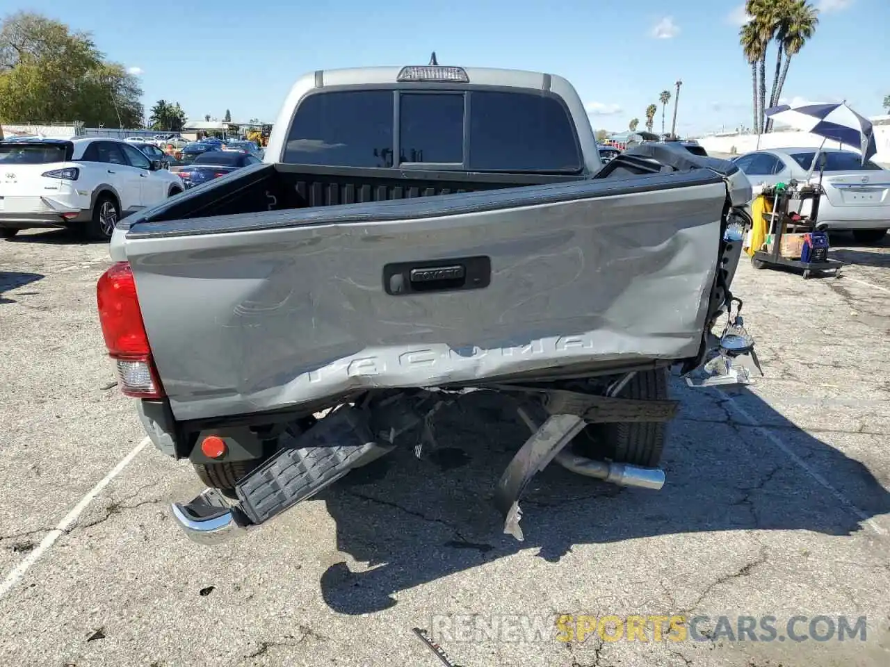 6 Photograph of a damaged car 5TFAX5GN1KX164172 TOYOTA TACOMA 2019