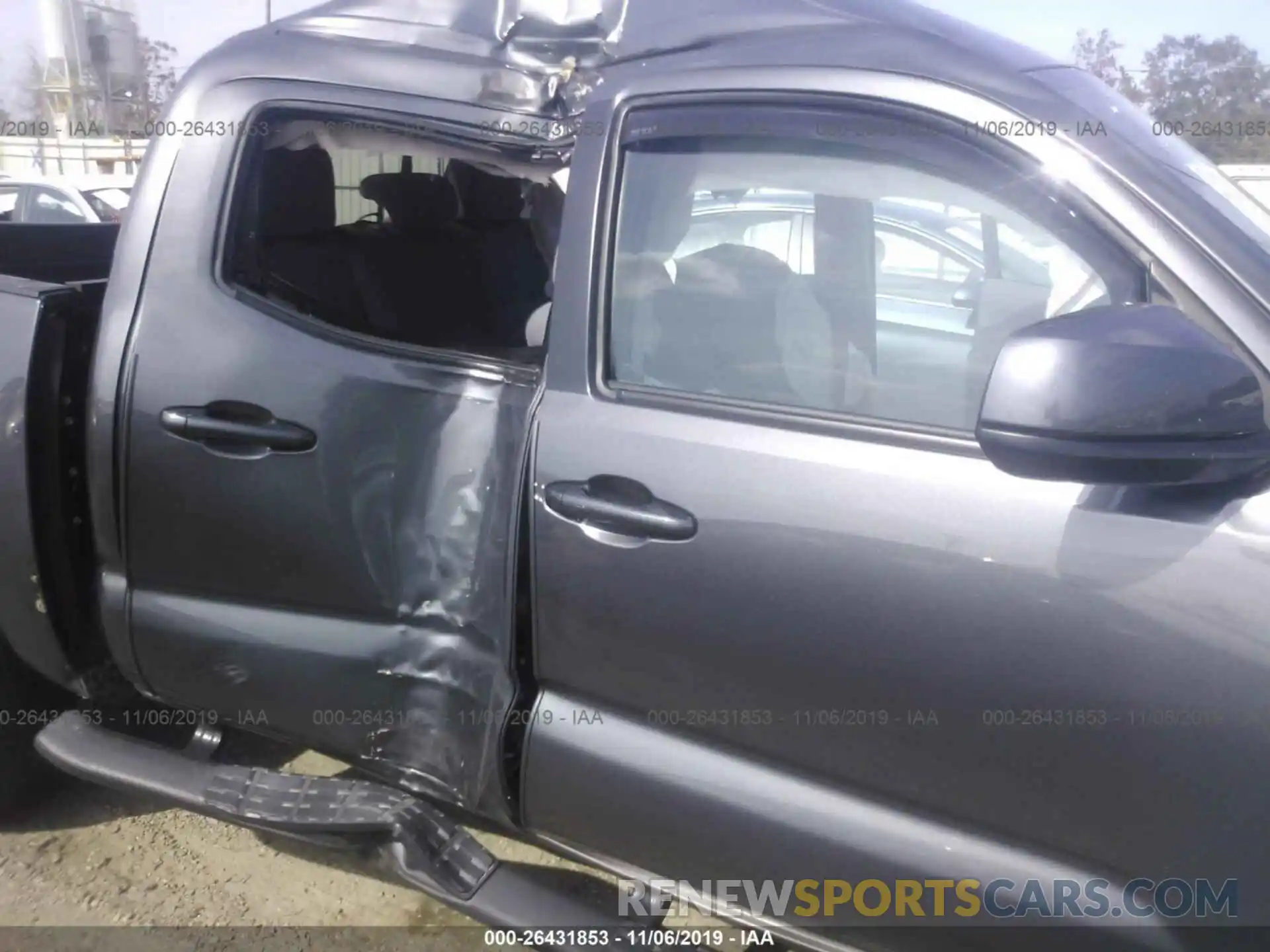 6 Photograph of a damaged car 5TFAX5GN2KX133643 TOYOTA TACOMA 2019