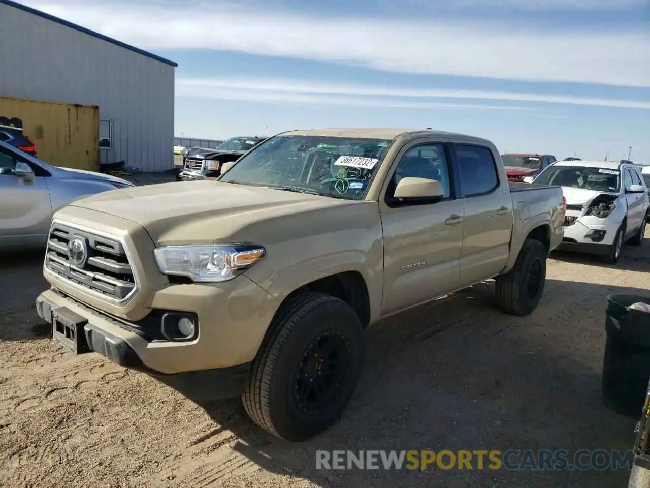 2 Photograph of a damaged car 5TFAX5GN2KX133934 TOYOTA TACOMA 2019