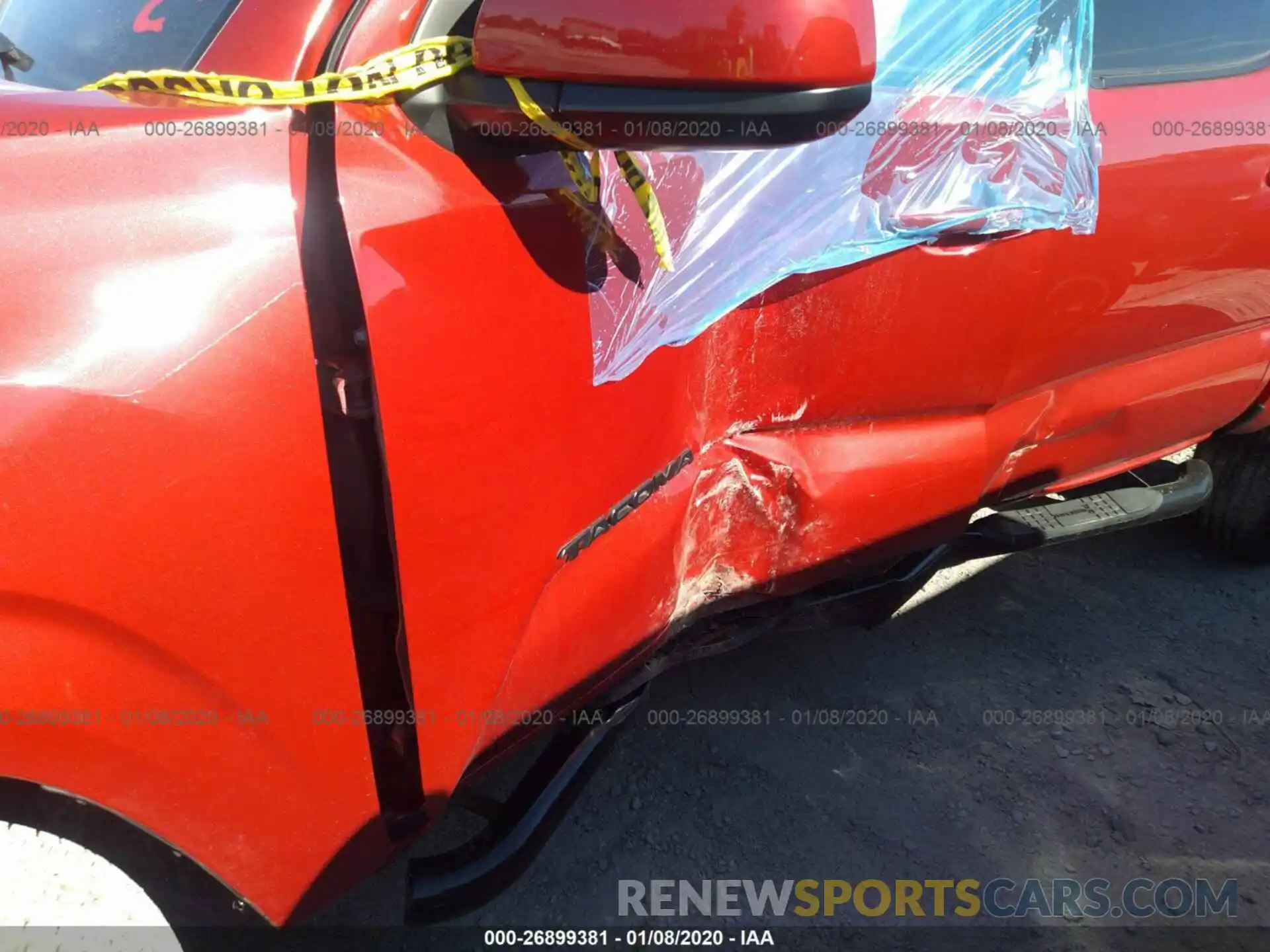 6 Photograph of a damaged car 5TFAX5GN2KX139328 TOYOTA TACOMA 2019