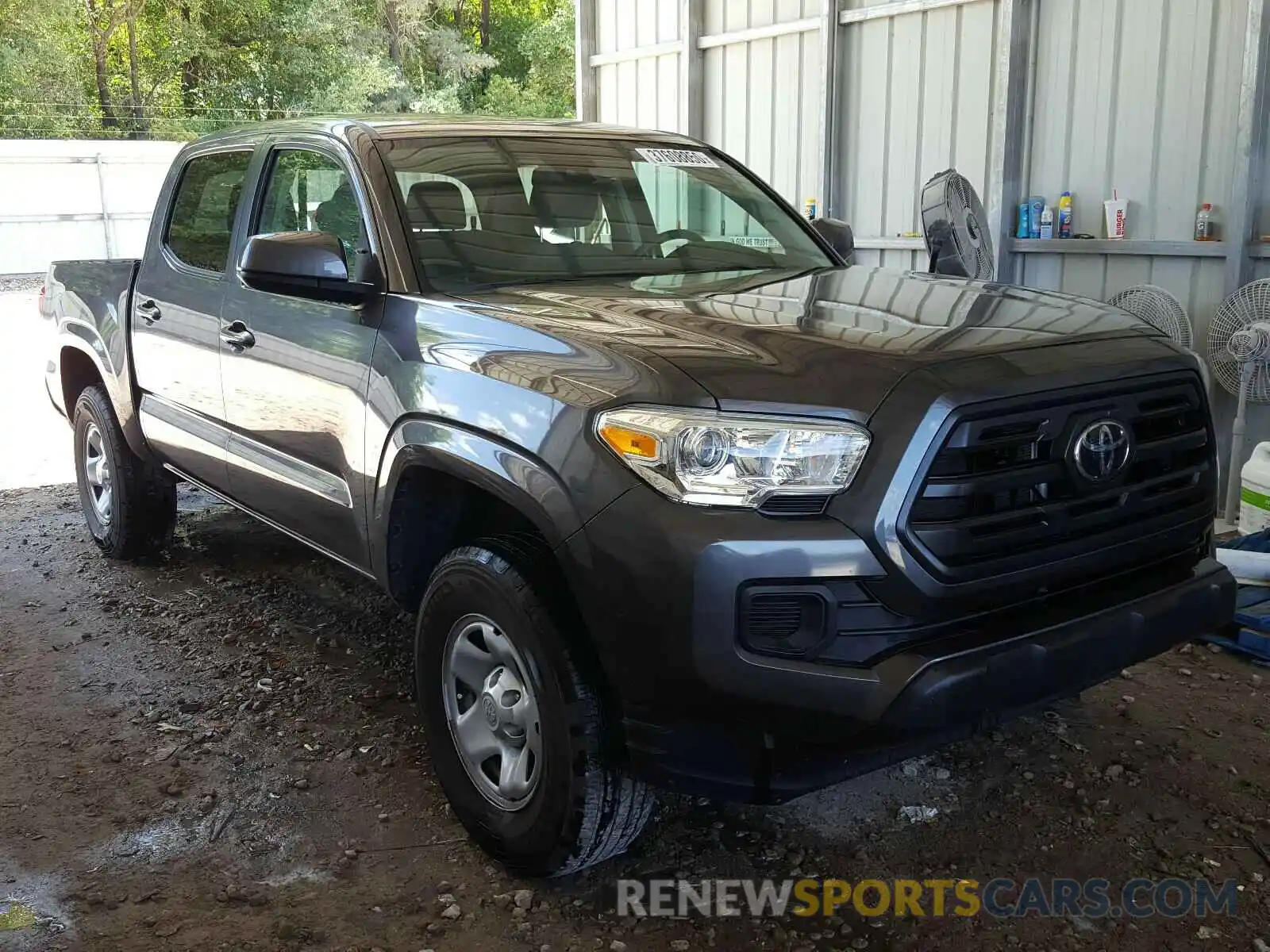 1 Photograph of a damaged car 5TFAX5GN2KX140253 TOYOTA TACOMA 2019