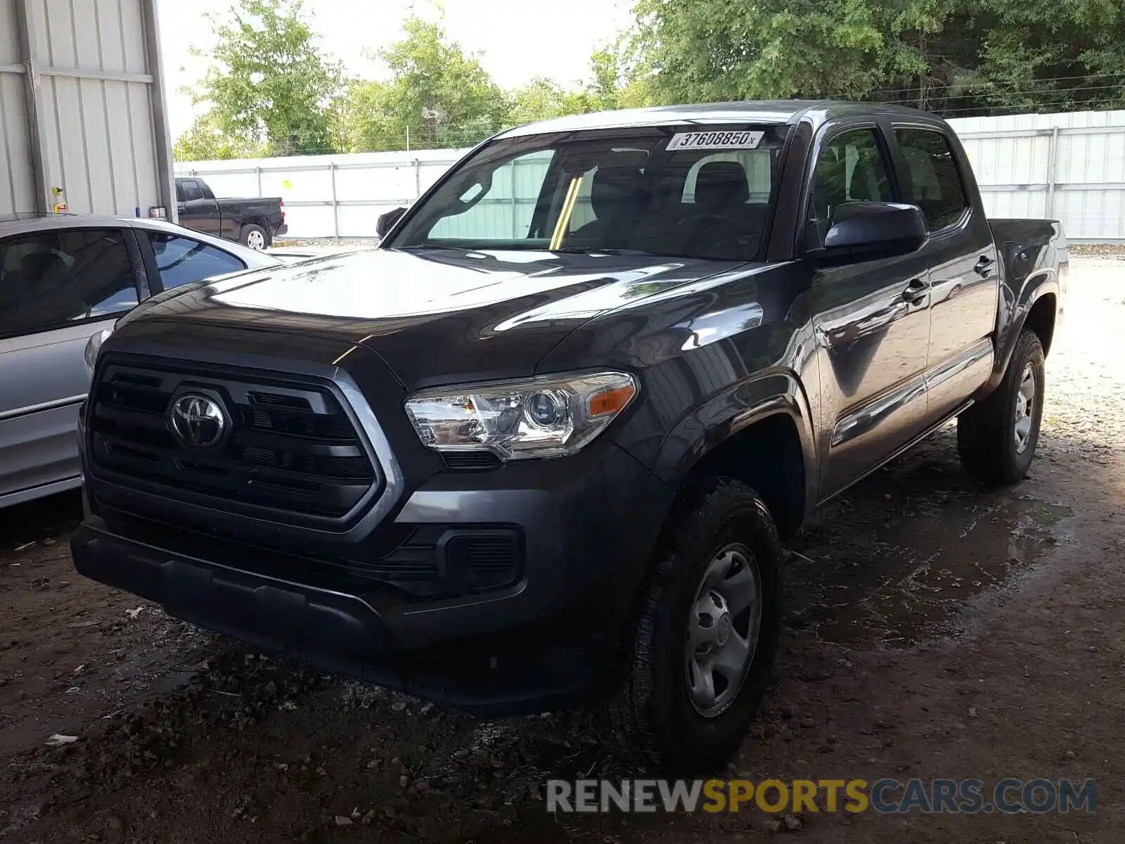 2 Photograph of a damaged car 5TFAX5GN2KX140253 TOYOTA TACOMA 2019