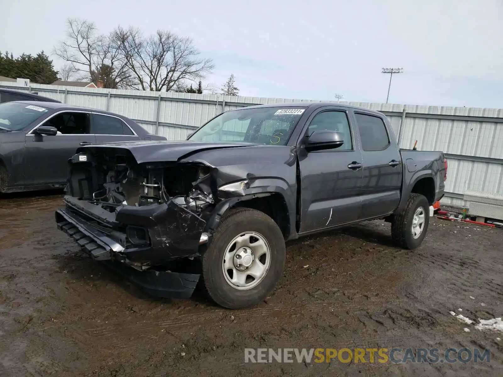 2 Photograph of a damaged car 5TFAX5GN2KX143511 TOYOTA TACOMA 2019