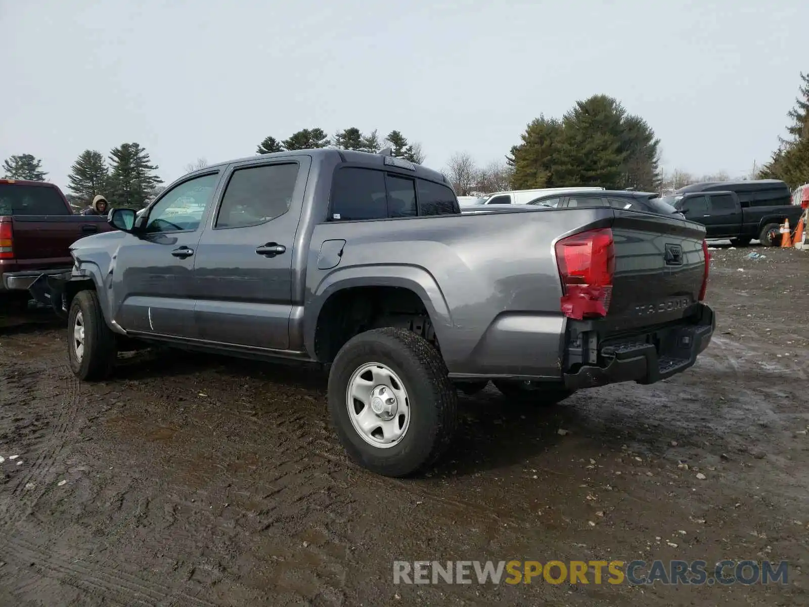 3 Photograph of a damaged car 5TFAX5GN2KX143511 TOYOTA TACOMA 2019