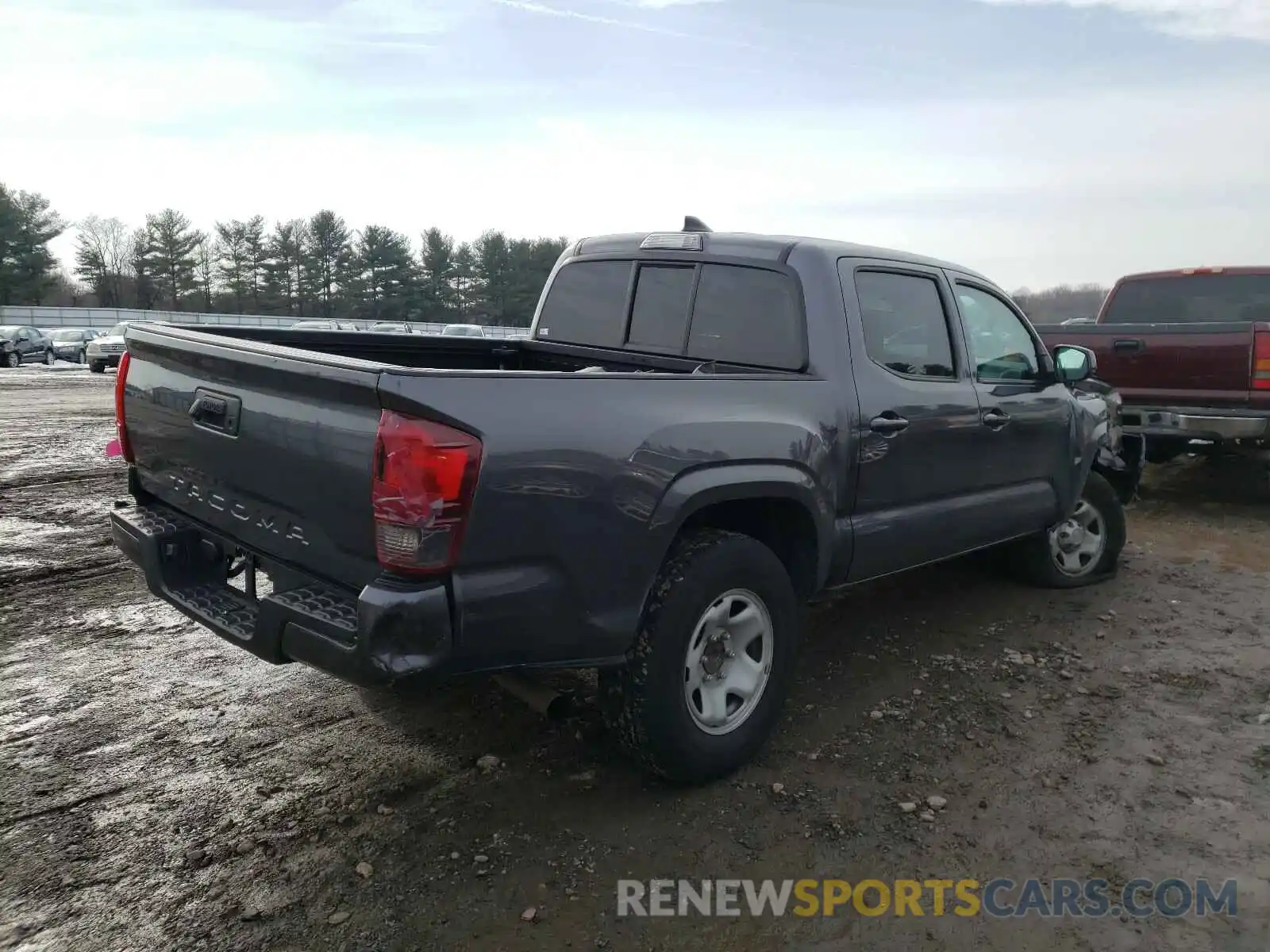 4 Photograph of a damaged car 5TFAX5GN2KX143511 TOYOTA TACOMA 2019