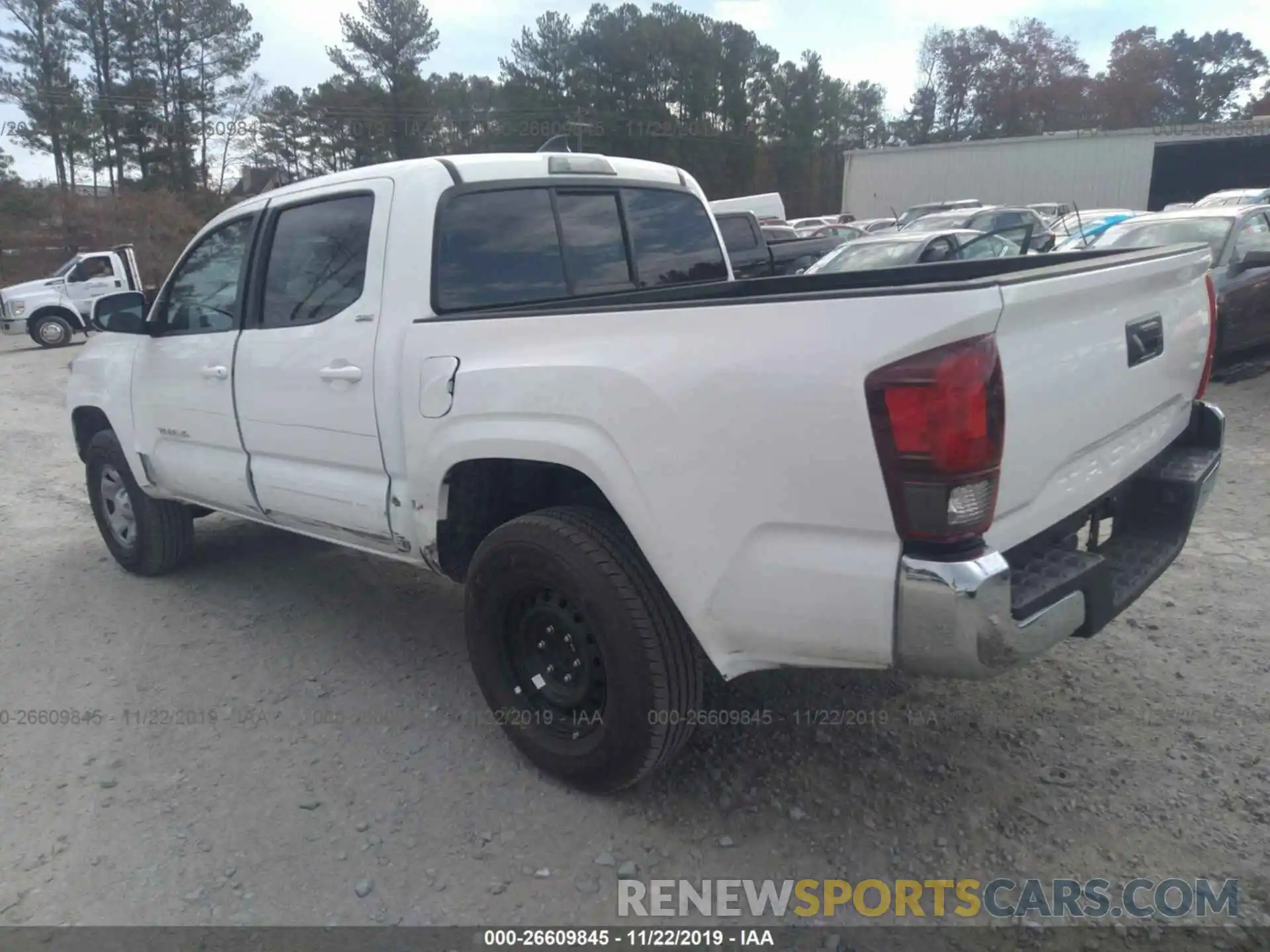 3 Photograph of a damaged car 5TFAX5GN2KX143685 TOYOTA TACOMA 2019