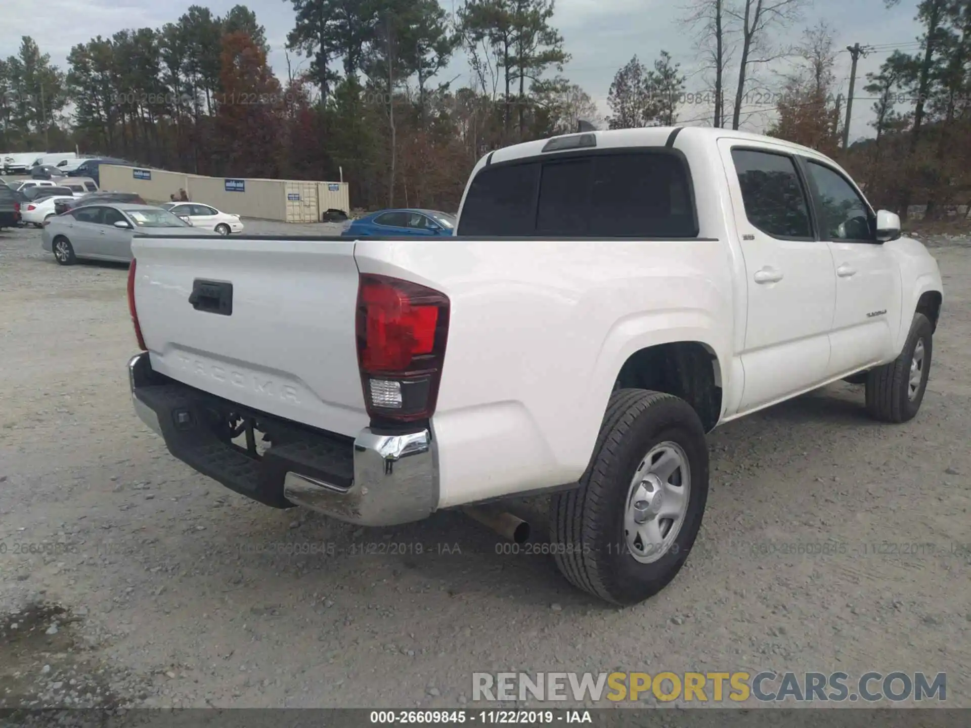 4 Photograph of a damaged car 5TFAX5GN2KX143685 TOYOTA TACOMA 2019